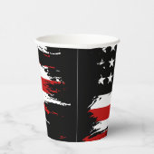 Gobelets En Papier Drapeau vintage (Droite)