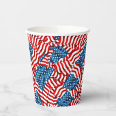 Gobelets En Papier Drapeaux (Gauche)