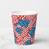 Gobelets En Papier Drapeaux (Recto)
