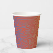 Gobelets En Papier Dream Flow l Abstract Trippy Pattern - No. 01 (Verso)