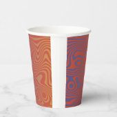 Gobelets En Papier Dream Flow l Abstract Trippy Pattern - No. 01 (Droite)