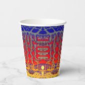 Gobelets En Papier Dreamland psychédélique (Verso)