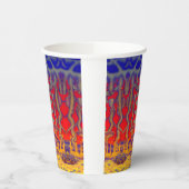 Gobelets En Papier Dreamland psychédélique (Gauche)