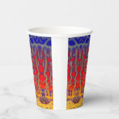 Gobelets En Papier Dreamland psychédélique (Droite)