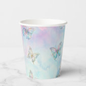 Gobelets En Papier Dreamy Enchanted à la rencontre du papillon (Verso)
