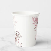 Gobelets En Papier Dreamy Foliage Mariage Bourgogne ID817 (Droite)