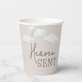 Gobelets En Papier Dreamy Genre Neutre Ciel Envoyé Genre Révélation (Recto)