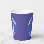 Gobelets En Papier Drôle angler poisson dessin animé anniversaire per (Droite)