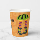 Gobelets En Papier Drôle Boire des sorcières Halloween (Verso)