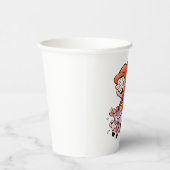 Gobelets En Papier Drôle Cartoon Gnome équitation Flying Pig (Droite)