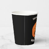 Gobelets En Papier Drôle Citrouille Halloween Candy cadeau (Droite)