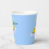 Gobelets En Papier Drôle dessin animé linge de fer (Gauche)