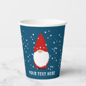 Gobelets En Papier Drôle gnome imprimer papier personnalisé Coupes de (Recto)