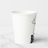 Gobelets En Papier Drôle Juste ici pour les Boos, Halloween (Droite)