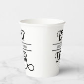 Gobelets En Papier Drôle meilleur titre d'emploi Procrastinator jamai (Droite)