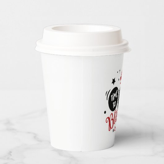 Gobelets En Papier drôle Noël blitzztime boire (Droite)