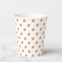 Drôle orange dinde mignonne motif Thanksgiving