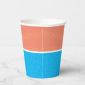 Gobelets En Papier Drôle soleil et requins été (Droite)