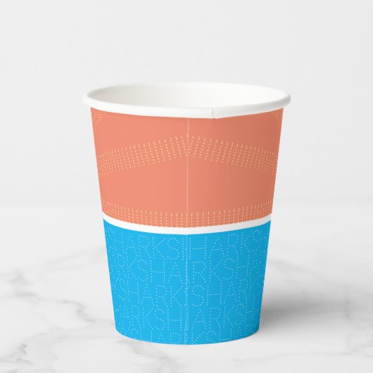 Gobelets En Papier Drôle soleil et requins été (Droite)