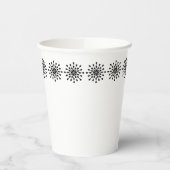 Gobelets En Papier Drops noirs (Gauche)