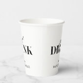 Gobelets En Papier Drunk in Love | Juste ivre Bachelorette (Droite)