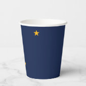 Gobelets en papier du drapeau de l'Alaska (Verso)