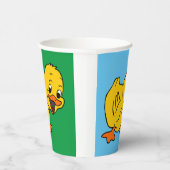 Gobelets En Papier Duckie jaune (Droite)