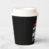 Gobelets En Papier Dudes Blanches Pour Kamala Harris 2024 (Droite)