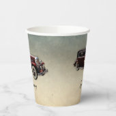 Gobelets En Papier Duesenberg/Duesy Model J Classic Car personnalisée (Gauche)