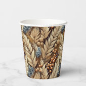 Gobelets En Papier Earth Tones Christmas Joyeux Motif#21 ID1009 (Verso)