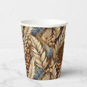 Gobelets En Papier Earth Tones Christmas Joyeux Motif#21 ID1009 (Droite)