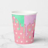 Gobelets En Papier Easter Gnome Polkadot Eggs Icing Drips (Droite)