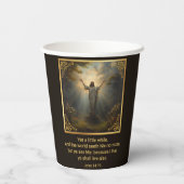 Gobelets En Papier Easter Resurrection Religious (Verso)