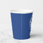 Gobelets En Papier Eastern Illinois Panthers Empreinte de patte & EIU (Droite)