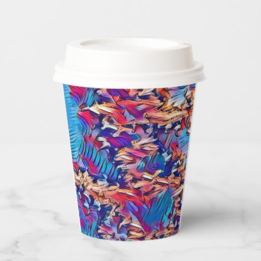 GOBELETS EN PAPIER EAU DE FLUX (Recto)