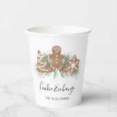 Gobelets En Papier Échange de cookies (Recto)