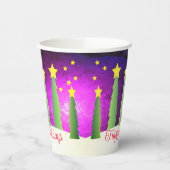 Gobelets En Papier Écharpes Rouges Et Motoneige (Gauche)