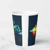 Gobelets En Papier Éclairage Liquide (Droite)