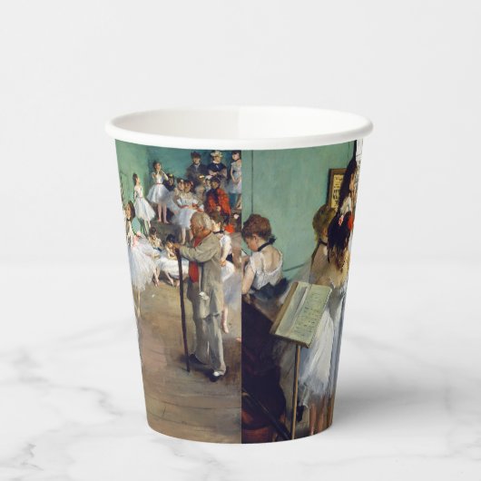 Gobelets En Papier Edgar Degas - Classe Danse (Gauche)