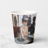 Gobelets En Papier Edgar Degas - Dans un café / L'Absinthe (Verso)