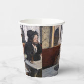 Gobelets En Papier Edgar Degas - Dans un café / L'Absinthe (Gauche)