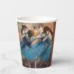 Gobelets En Papier Edgar Degas - Danseuses en bleu