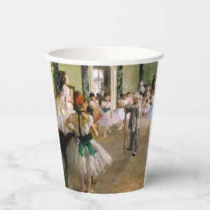 Gobelets En Papier Edgar Degas La Classe Danse