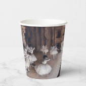 Gobelets En Papier Edgar Degas - Répétition de ballet sur scène (Verso)