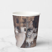 Gobelets En Papier Edgar Degas - Répétition de ballet sur scène (Droite)