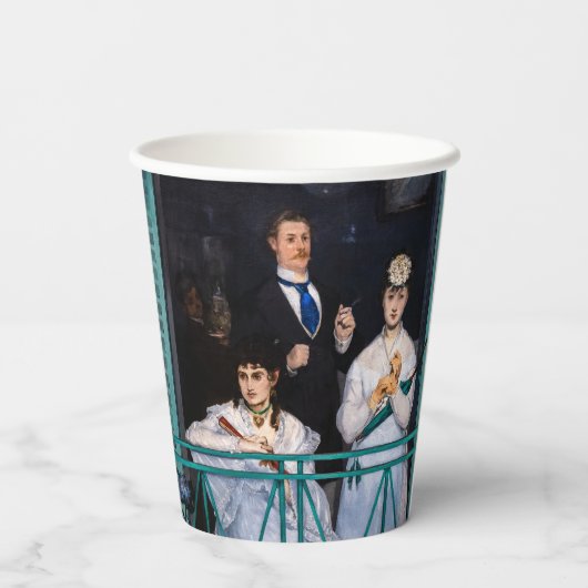 Gobelets En Papier Edouard Manet - Balcon / Le Balcon (Verso)