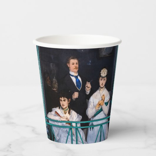 Gobelets En Papier Edouard Manet - Balcon / Le Balcon (Recto)