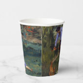 Gobelets En Papier Edouard Manet - La famille Monet dans son jardin (Droite)