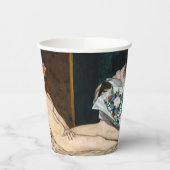 Gobelets En Papier Edouard Manet - Olympia (Gauche)