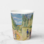 Gobelets En Papier Edvard Munch - La forêt Fairytale (Droite)